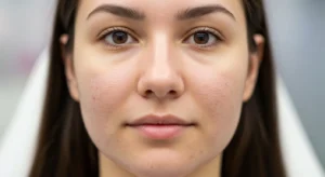 malé jizvy na obličeji